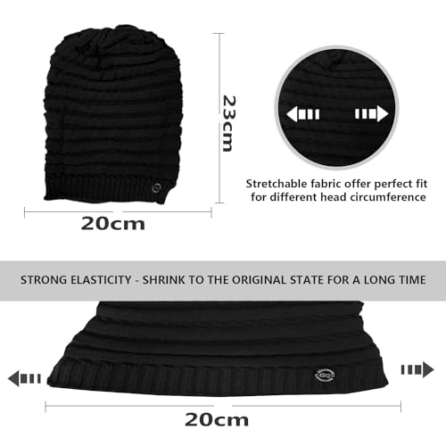 Image of 2023 Winter Beanie Hats Woolen Winter Beanie Cap for Men || 100% Woolen Boys Stylish Cap Woolen Cozy Cap for Men Warm Knit Hat Warmer Hat for Men Women Hat Solid Color Simple Woolen Hat Drop