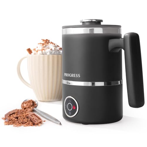 Progress Chocoluxe Milk Frother, 4 in 1 Hot Chocolate Maker, 300ml/150ml
