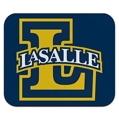 La Salle University Primary Logo Low Profile Thin Mouse Pad Mousepad
