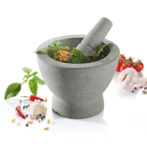 Preisvergleich Produktbild Gefu Granit Mörser CRUNCHY Gewürzzerkleinerer