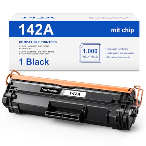 HP 142x Toner Toner Compatibile HP 142X (W1420X) Per Stampanti LaserJet M110W, M140W, M130 Series Toner W1420X Alphaink - Foto 5