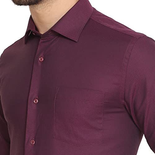 Image of blackberrys Structured Cotton Slim Men's Shirt