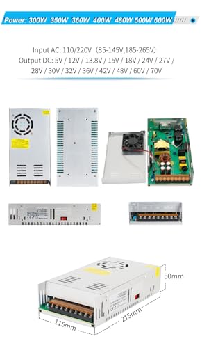 Transformateur AC DC 42V 600W pour alimentation de moteur CNC - 2