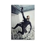 JJUPUV Jason Statham Filmposter auf Leinwand, Wandkunst, 