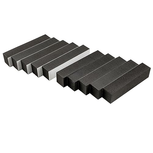 Musiclily Pro 80x18x15mm EVA Bass Pickup Height Adjustment Foam Black 10Pcs