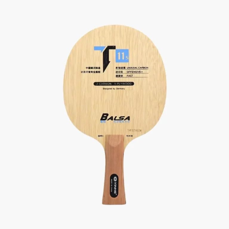 YinheT11S - 5+2 Carbon Offensive Table Tennis Blade, Ultra-Light, Off+ Speed, Enlarged Sweet Spot, Offensive Power, Fast Rebound & Great Control, Pro-Level Ply.-image-2