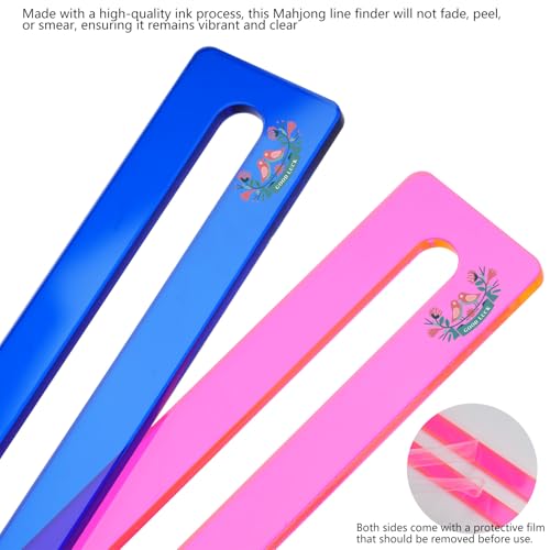 Mahjong Line Finder 2 Pack, auxiliar para reglas miniatura 4