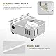 Mini Tischkreissäge, 96W 7-Gang-Netzteil Einstellbarer Table Saw Präzisions Tischsäge 0,1-15mm Sägeblatt Höhenverstellbarer Sicherheitsklappe Miniatur-Holzbastelschnitte Handwerk DIY Handgefertigtes