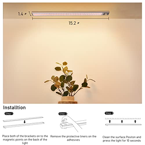 LED Schrankbeleuchtung Mertturm, 2er Set mit 160 LEDs und Bewegungsmelder