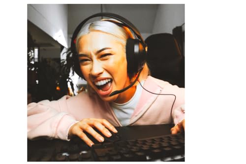 JBL Quantum 250 Kabelgebundene Over-Ear-Gaming-Kopfhörer, Schwarz