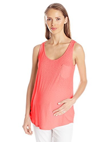 LA Made Women's Maternity Boyfriend Tank