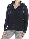 Calvin Klein Performance Plus Size High Collar Logo Hoodie Starry Night 1X