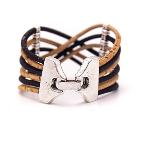 Handmade Cork Bracelet, Vegan Organic Eco Friendly Gift, Very Stylish, Waterproof, Durable, Lightweight2