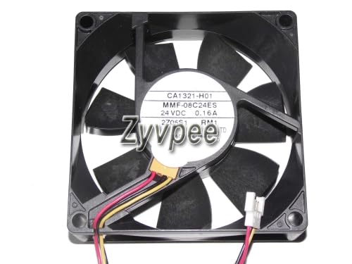 Ventilateur 8 cm MMF-08C24ES pour remplacer un ventilateur de boîtier 24V bruyant