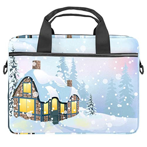 Housse ordinateur 13-14.5 pouces sac à bandoulière portable imperméable multicolore