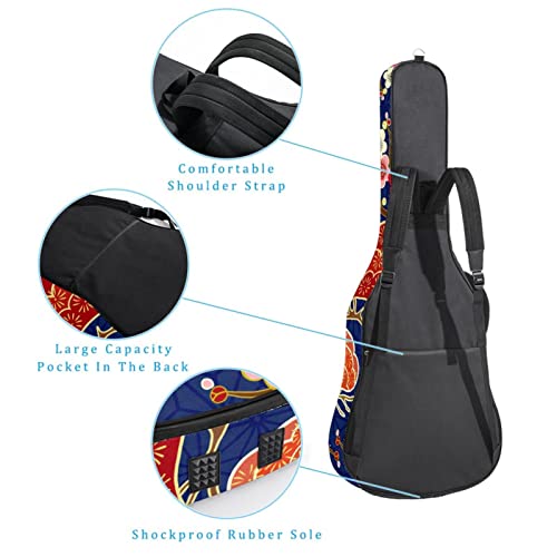Housse pour guitare acoustique sans couture – Bleu océan – Rembourrage de 1 cm d’épaisseur – Étanche – 101,6 cm, 104,1… - Les Beatles, Paul McCartney, John Lennon, RIngo Starr, George Harrison Housse pour guitare acoustique sans couture - Bleu océan - Rembourrage de 1 cm d'épaisseur - Étanche - 101,6 cm, 104,1… – Image 4