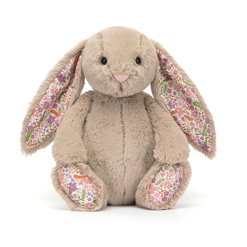 Jellycat Blossom Beige Bunny Petal Stuffed Animal, Medium image 9