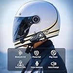 LEXIN-G1-Motorcycle-Bluetooth-Headset-40mm-Helmet-Speakers-with-Microphone-Voice-Assistant-Hands-Free-CallMusicGPS-w-6-Shells-800mAh-Battery-IP67-WaterproofNoise-Cancellation-for-All-Helmets