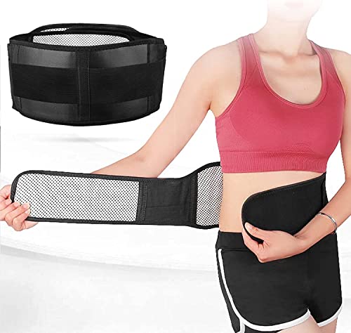 Faja Lumbar para Hombre y Mujer, Faja Termica Correctora con Imanes de Turmalina, Fajas diseñadas en España. Cinturon Lumbar alivia dolor de espalda, Para uso en gimnasio, trabajo, oficina, casa,etc Cover