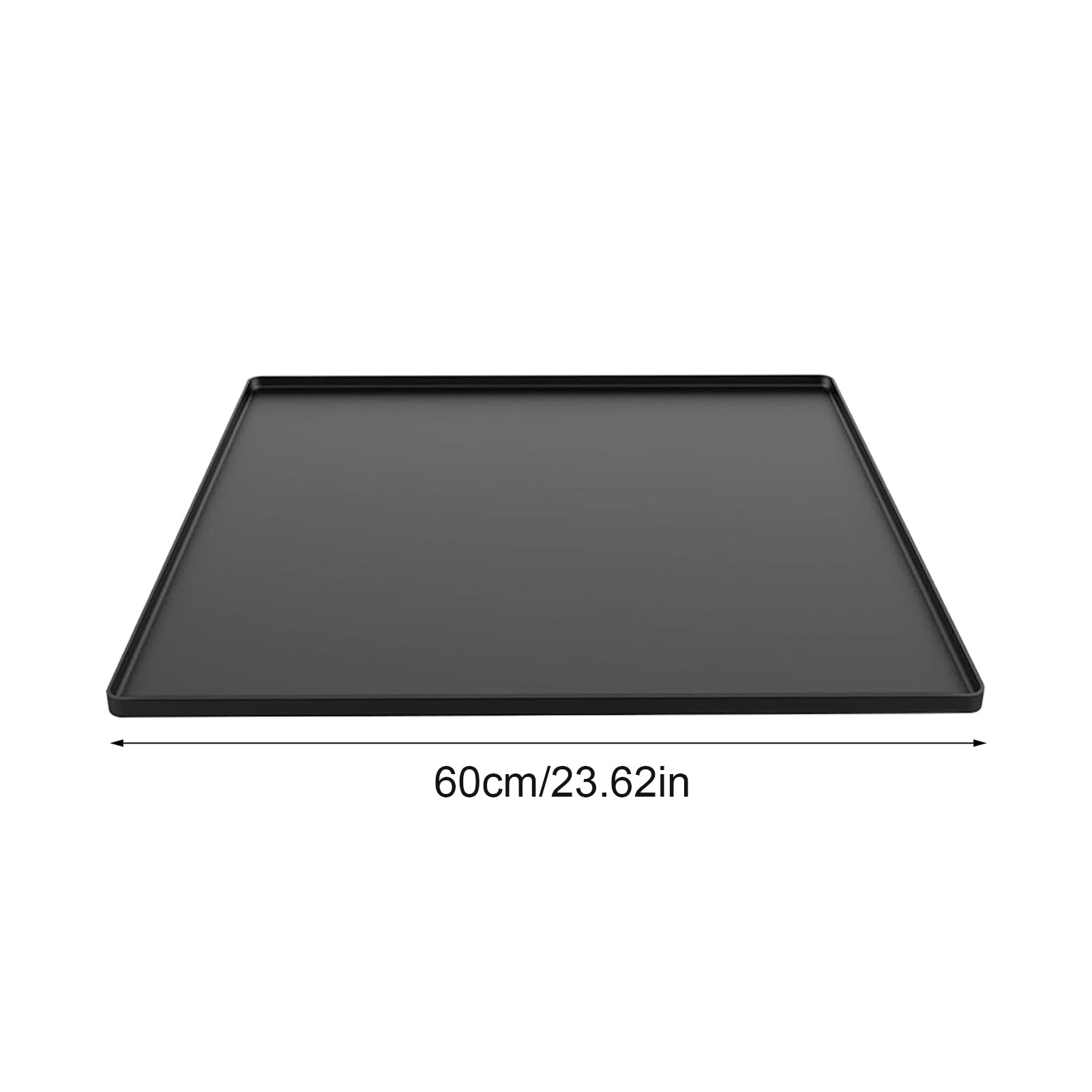 Mata podłogowa do lodówki, 60 x 60 x 1,5 cm, antypoślizgowa podkładka pod lodówkę, wodoodporna, do kuchni, miejsca pracy, mieszkania, łazienki, pralni, prysznica, chłodnicy wina