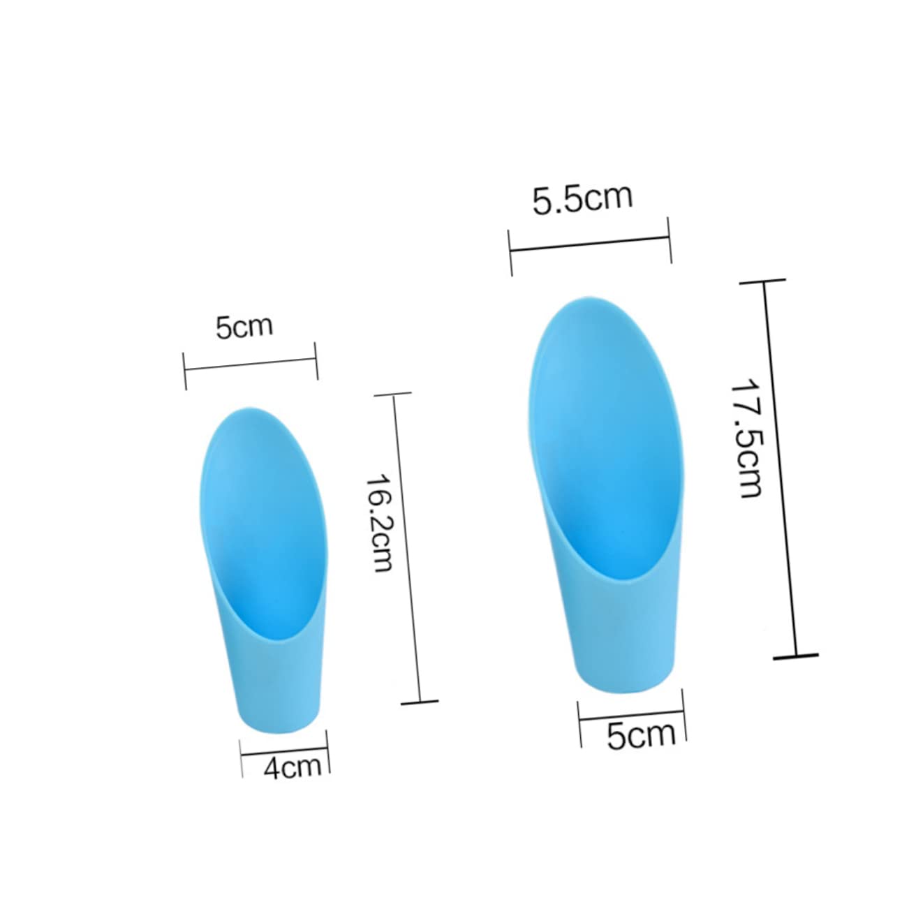 Wakauto 5Pcs Plastic Gardening Shovel Random Color Horticulture Tools for Succulents Bonsai and Flower Planting Lightweight and Durable Gardening Spatula for Indoor