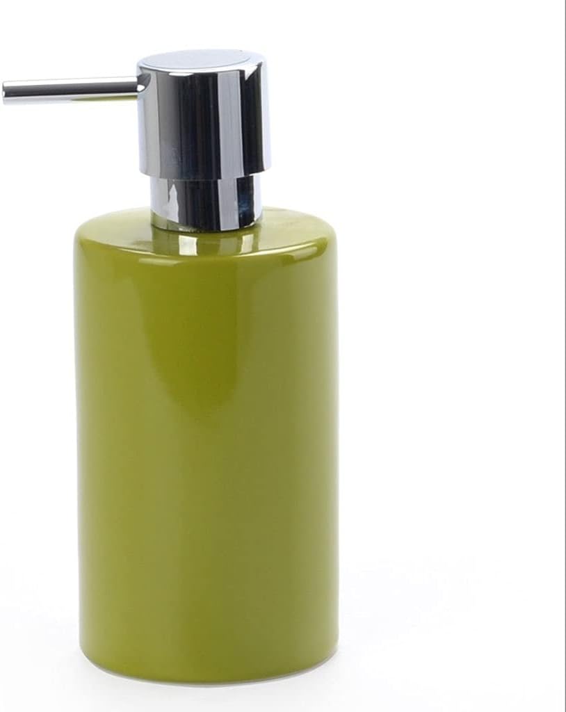 Bathroom Soap Dispenser 300 Ml Simple Nordic Style Shampoo Bottle Empty Makeup Bottle Ceramic Soap Dispenser Hand Soap Dispenser for Bathroom(Blue,1Pack)