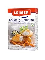 LEIMER Backteig Tempura 400g - Ideal um herzhafte und süße Speisen mit einer goldbraunen knusprigen Teighülle zu ummanteln (1 x400g)