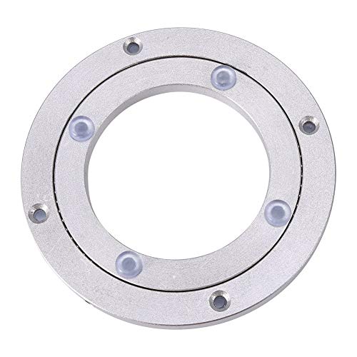 Plateau Tournant BAYLI 250mm – Platine Aluminium Pour Table Ronde, Sculpture