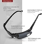 Xaegistac Shooting Glasses with Case Anti Fog Hunting Safety Glasses for Men Women | Z87.1 Certificated Impact Resistance Safety Glasses for Hunting Shooting Sports