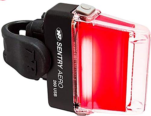 NiteRider Sentry Aero 260 Rear Light 260 Lumens with Tail Light, Seat Post