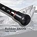 Fiblink Surf Spinning Fishing Rod 2-Piece Graphite Travel Fishing Rod (Length: 12')