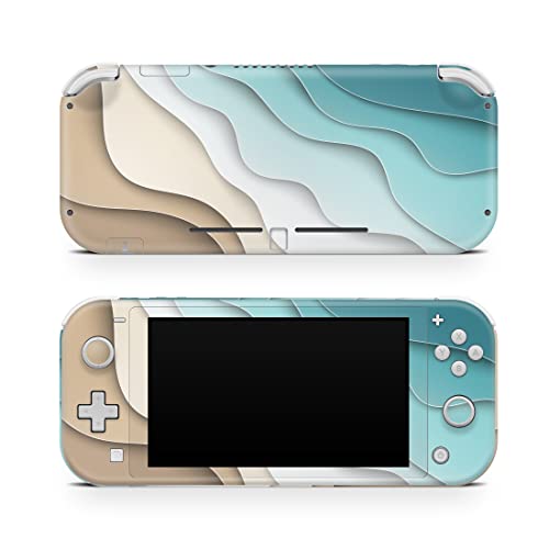 Skin compatible Nintendo Switch Lite Wave en vinyle 3M finition premium