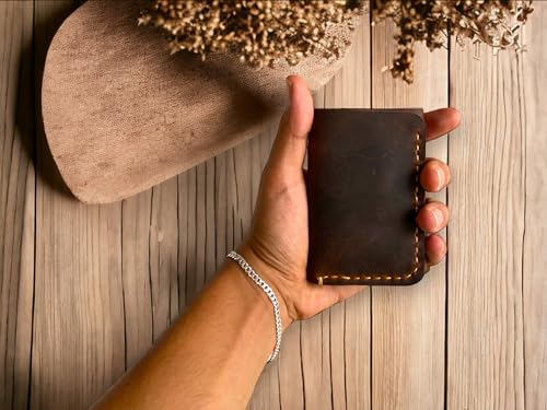Handmade Trifold Wallet, Trifold Wallet, Leather Trifold Wallet For Men, Trifold Mens Wallet, Bifold Wallet, Leather Wallet, Wallet for Men, Gift for Men, Gift For Him4