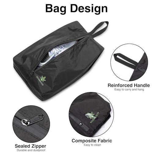 Smell Proof Cleat Bag - Athletic Soccer & Golf Shoe Bag for Smelly Cleats and Gym Shoes | Durable, Water-Resistant, and Easy to Clean3