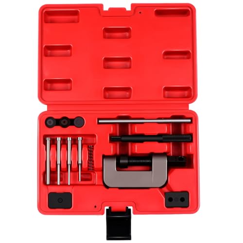 Image of SCITOO 13 pcs Motorcycle Chain Breaker Set,Chain Removal Tool Chain Cutter and Riveter Kit for Cam and 35 to 630 Chains