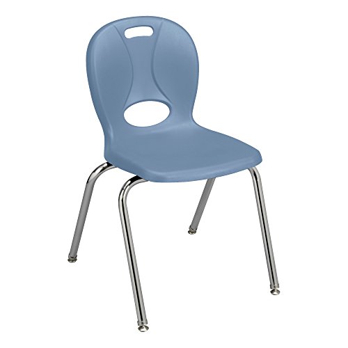 Image of Learniture Structure Series School Chair, 18 inch Seat Height, Blue LNT-118-CSW-SB (Pack of 4)