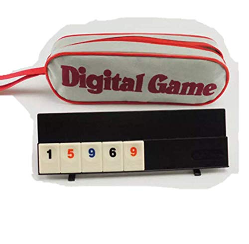 Iq Toys 106 Tiles Travel Rummy In A Strong Travel Bag - For 2-4 Players #TOP2