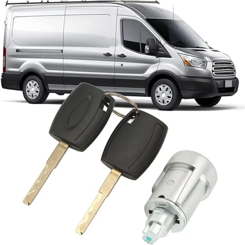 Interrupteur de canon d'allumage avec cles pour Ford Transit MK8 et Custom Tourneo