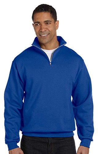 Image of Jerzees NuBlend 1 /4-Zip Cadet Collar Sweatshirt