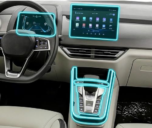 Film protection PPF automobile anti-rayures TPU pour BYD Atto 3 console