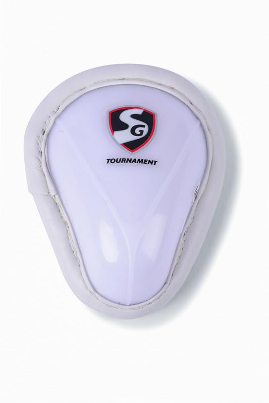SG Abdominal Pad Tournament - High Impact Resistant Poly Protector with Foam Casing & Cotton Stuffing, Slip-On Design, Available in Junior, Youth & Adult Sizes-image-14