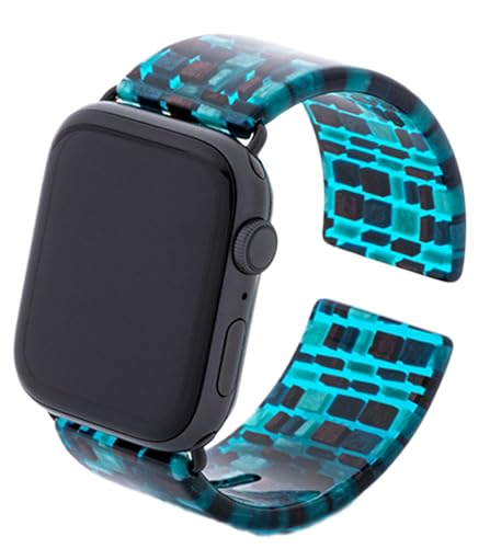 Series10/11対応モデル登場!! Apple Watch専用バンド 「Air bangle」ステンドブルー(Series10/11 42モデル) アップルウォッチ エアバングル 腕時計 おしゃれ 日本製 メンズ レディース 福井県鯖江市産