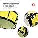 14-Inch Yellow Snare Drum – Premium Metal Shell & Die-Cast Hoops for Big Fat Tone – Ideal for Beginners & Professionals – Rock, Jazz, Pop, Funk Ready – Portable Snare Drum for Stage & Studio