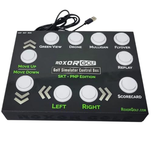 Roxor Golf SKT Plug & Play Simulator Control Box for Skytrak Course Play Wired