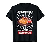 Lindo Kawaii Ebi Furai Menos Gente Más Ebi Furai Amante de la comida Camiseta