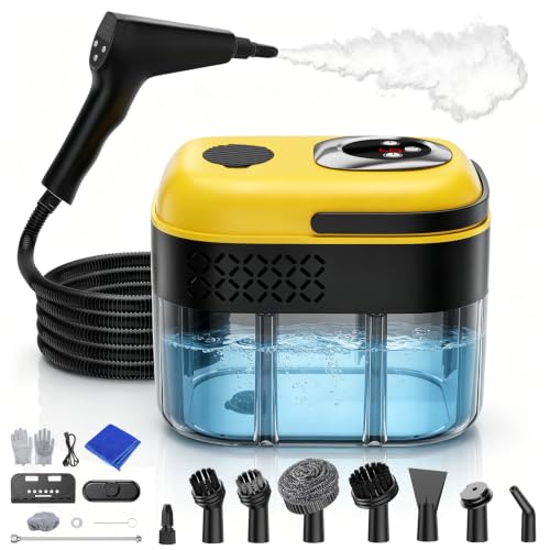 Vaporeta Limpieza Hogar, Vaporeta de Mano 3 Bar, 13s Calentamiento Rápido