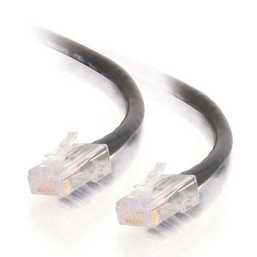 Image of C2G 22701 Cat5e Cable - Non-Booted Unshielded Ethernet Network Patch Cable, Black (14 Feet, 4.26 Meters)