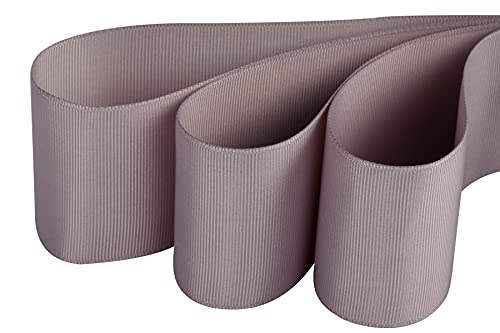 Joycrosso 50mm Width Grosgrain Ribbon 22 Meters-Roll Set for Gift Wrapping Party Favor Hair Braids Baby Shower Decoration Craft Supplies, Silver - Image 4