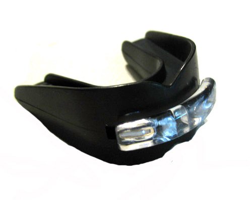 Everlast Double Mouth Guard with Storing Case. Black