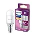 Philips ampoule LED Tube T25 E14 25W Blanc Chaud Dépolie